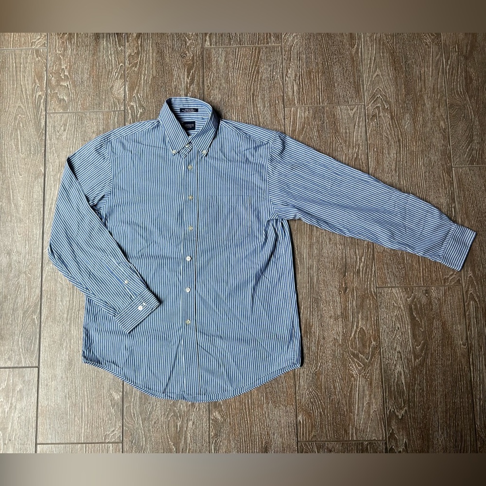 Arrow stripped button up shirt